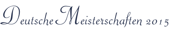 Deutsche Meisterschaften 2015